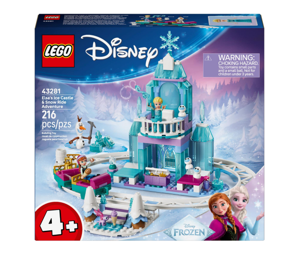 LEGO DISNEY 43281 Lodowy zamek Elzy i śnieżna przejażdżka - 1473475 - zdjęcie